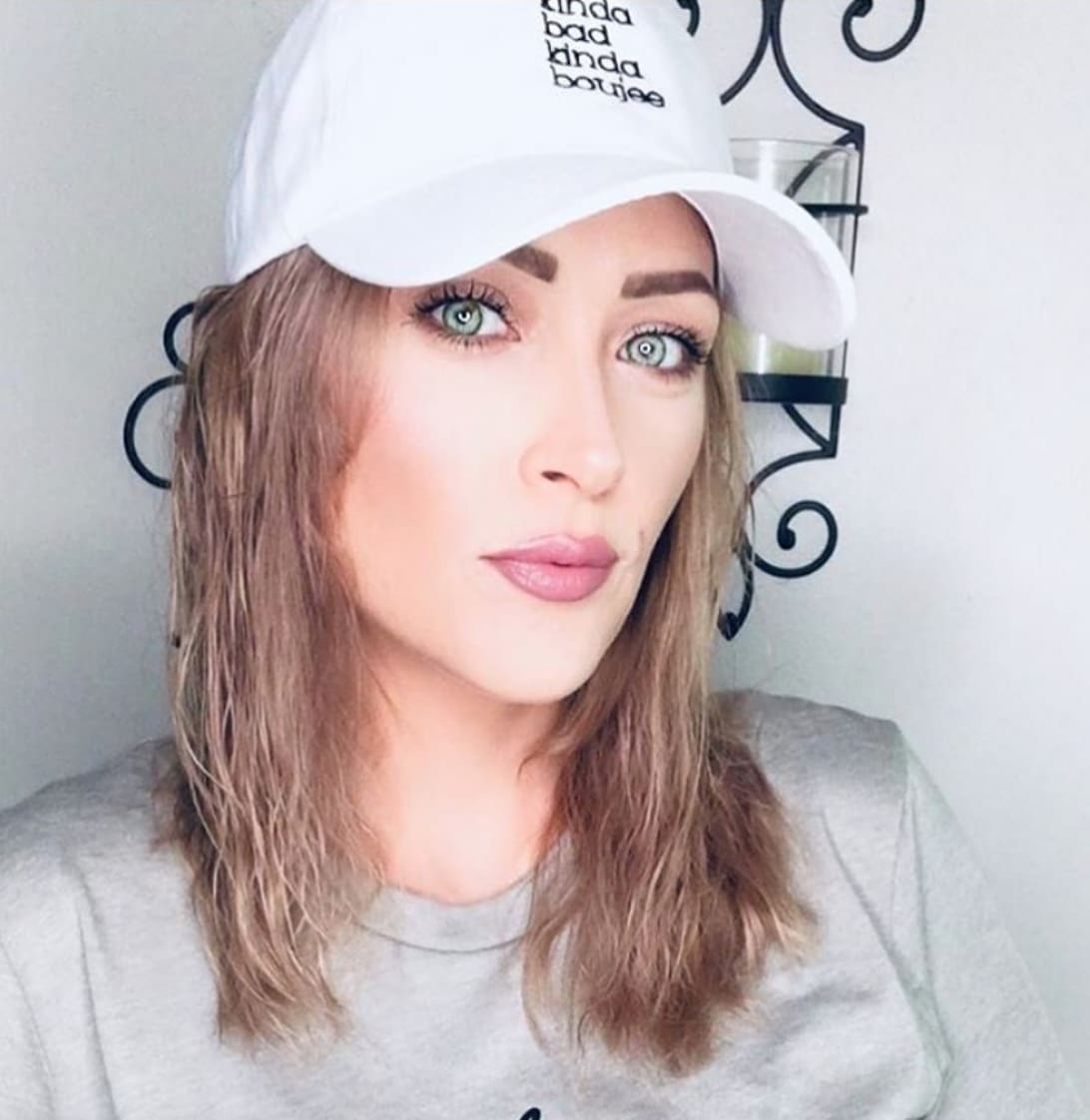 Boujee Dad Hat active, bad and boujee, dad cap, hat One Messy Bun