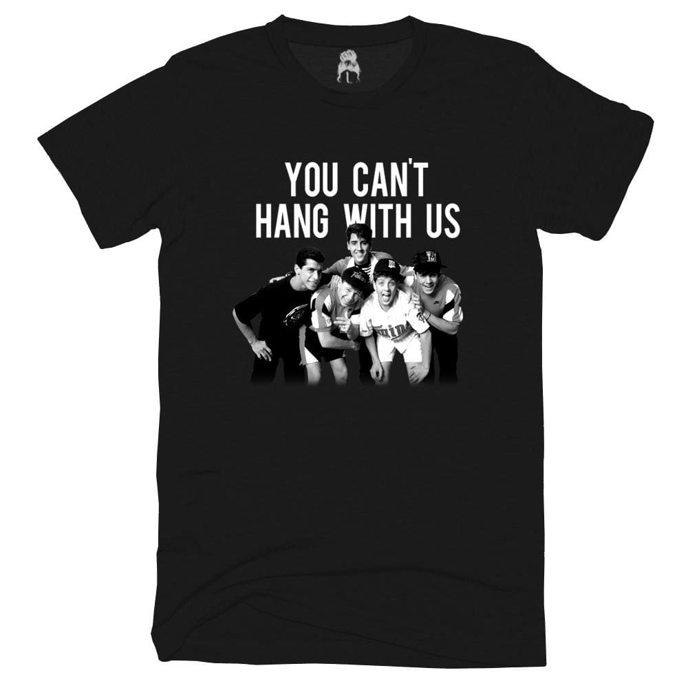 Hangin T-Shirt 80 s 80s 90 90s Black One Messy Bun