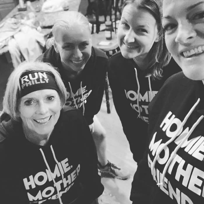 Homie Mother Friend Hoodie Black fleece homie long sleeve longsleeve One Messy Bun