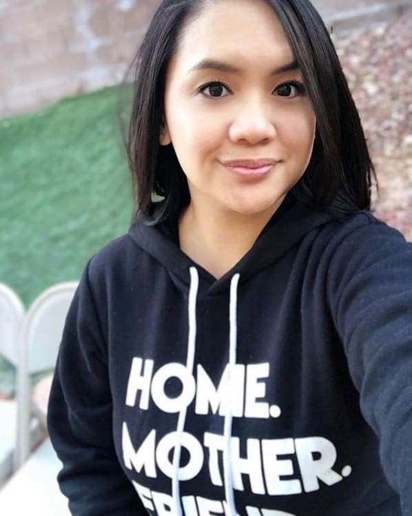 Homie Mother Friend Hoodie Black fleece homie long sleeve longsleeve One Messy Bun