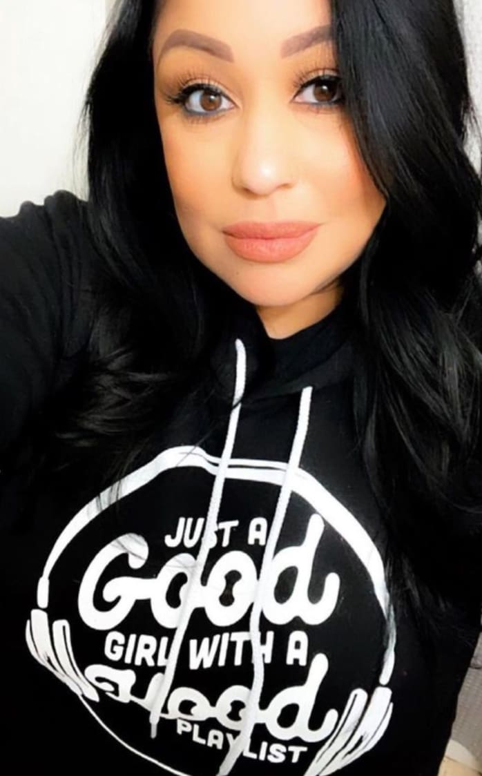 Hood Playlist Hoodie active, fleece, Good Girl, Playlist, hoodie One Messy Bun