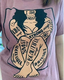 I Am Enough T-Shirt Empower, empowerment, enough, naked, skin swapexecution