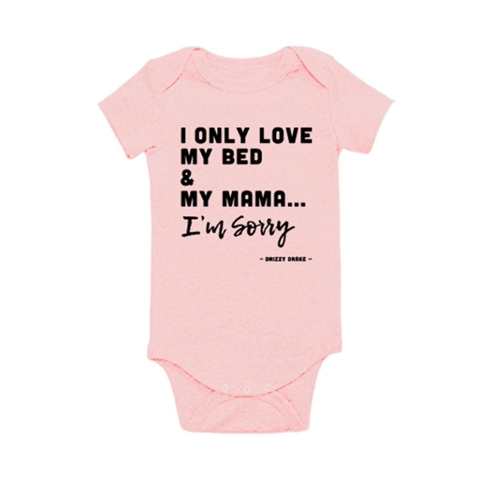 Im Sorry (Infants) Onesie bed boy drake girl gods plan One Messy Bun