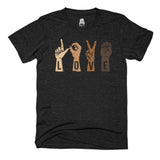Love Sign (Kids) Kids T-Shirt black lives matter, visions collective, blvc, hands, Infant swapexecution