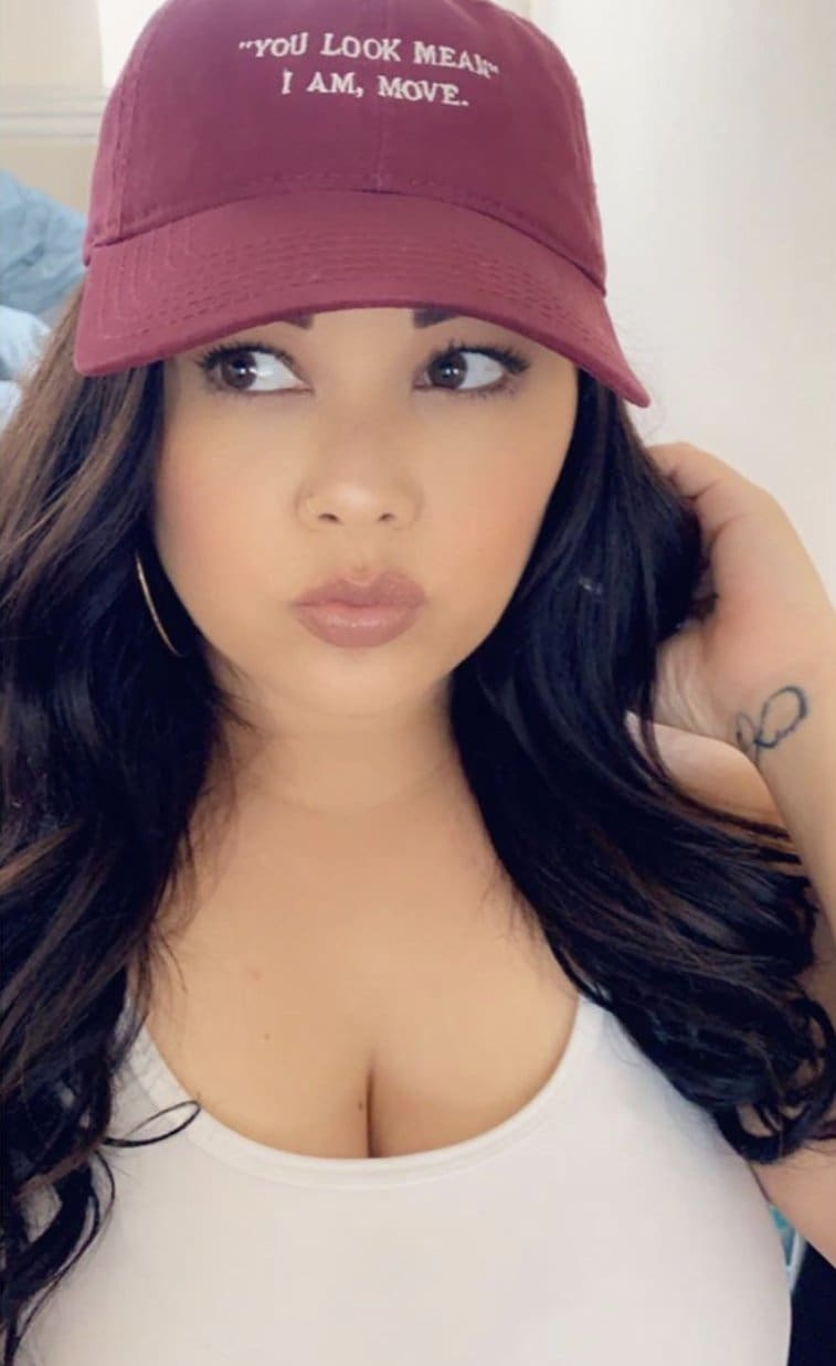 Mean Girl Dad Hat dad cap, hat, hats, mean, mean girl One Messy Bun