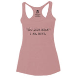 Mean Girl Tank Top gym, mean, mean girl, girls, racer back swapexecution