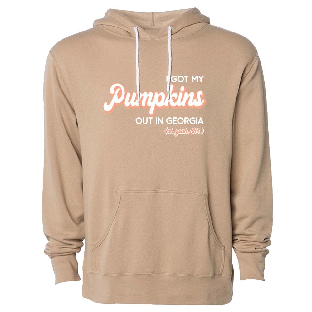 Pumpkins Hoodie bieber, fall, fleece, georgia, halloween One Messy Bun