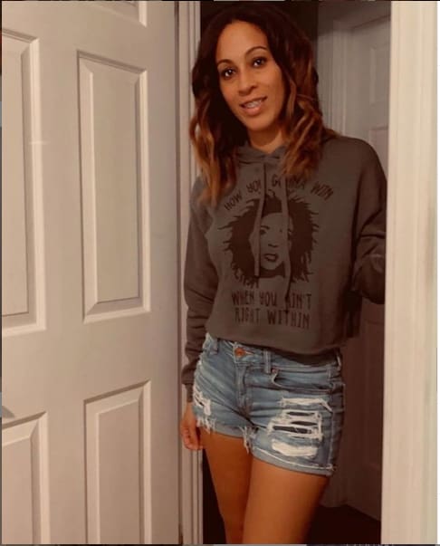 Right Within Crop Hoodie crop, empowerment, fleece, fugees, how you gonna One Messy Bun