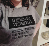 Strong Women T-Shirt active, empowerment, mom, motherhood, strong swapexecution