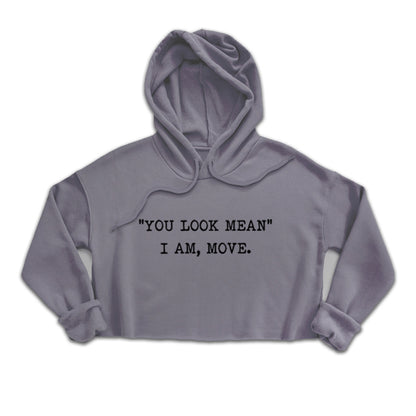 Mean Girl Crop Hoodie