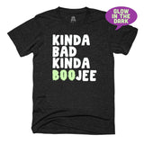 BOOjee (Kids) Kids T-Shirt bad and boujee Black boy gangster rap One Messy Bun