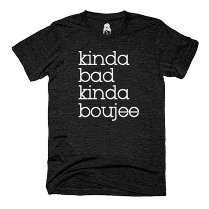 Boujee (Kids) Kids T-Shirt bad and boujee Black boy gangster rap classotomotiv