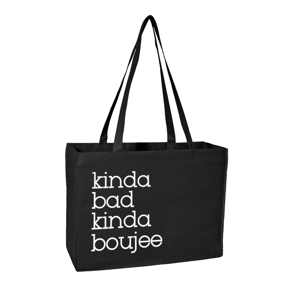 Boujee Tote Bag bag Black kinda bad boujee migos classotomotiv