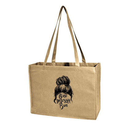 Boujee Tote Bag bag Black kinda bad boujee migos One Messy Bun