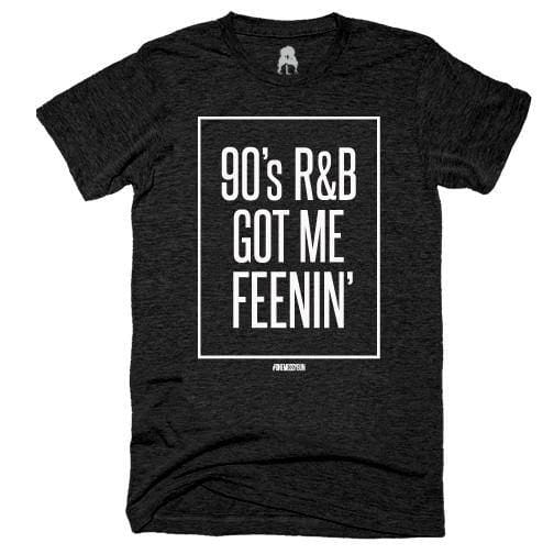 Feenin T-Shirt 90 s 90s Black feenin jodeci One Messy Bun