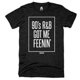 Feenin T-Shirt 90 s 90s Black feenin jodeci One Messy Bun