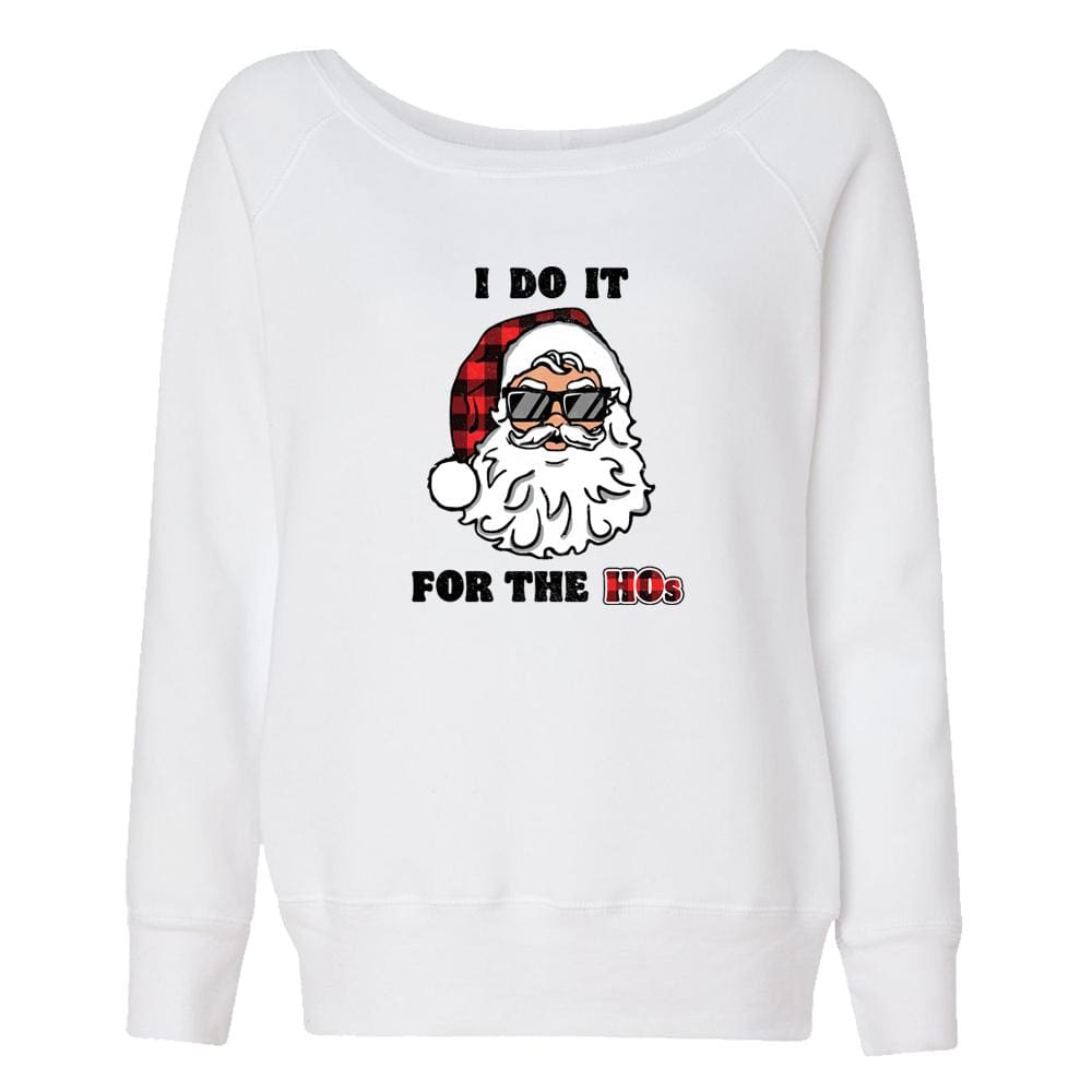 For the HOs Crewneck Womens 80s, 90s, beard, fleece, gangster rap classotomotiv