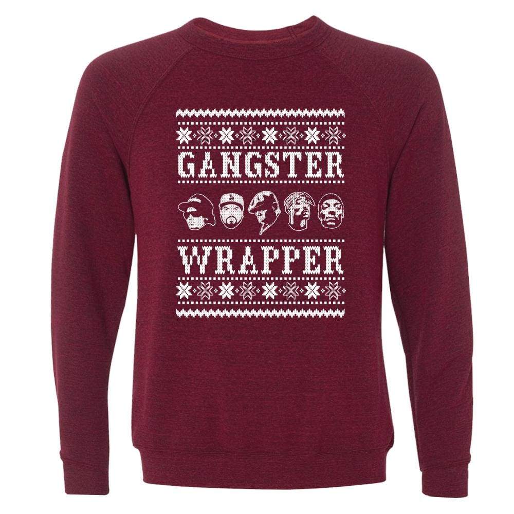 Gangster Wrapper Crewneck Hoodie biggie christmas fleece gangsta gangster classotomotiv