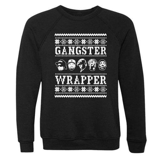 Gangster Wrapper Crewneck Hoodie biggie christmas fleece gangsta gangster classotomotiv