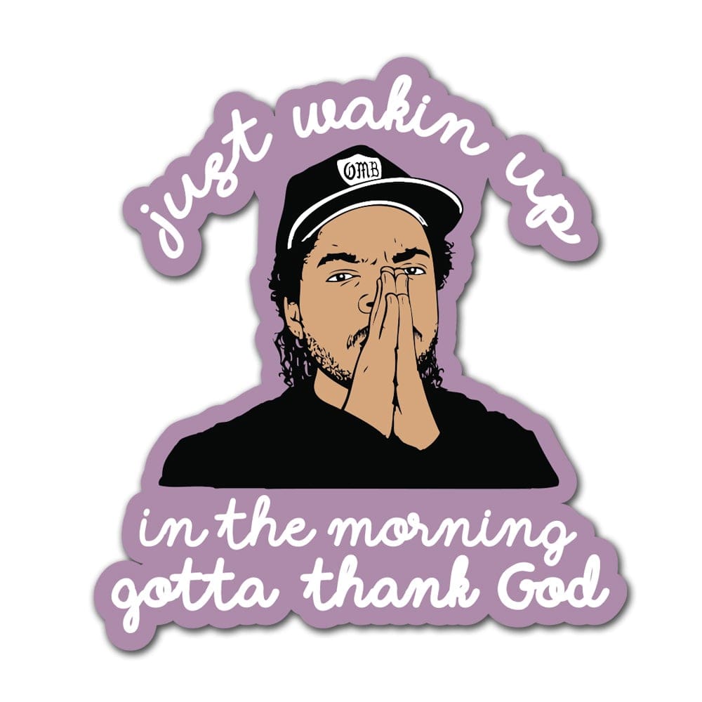 Good Day Sticker Accessories 80s, 90s, 90s made me, Amen, gangsta classotomotiv