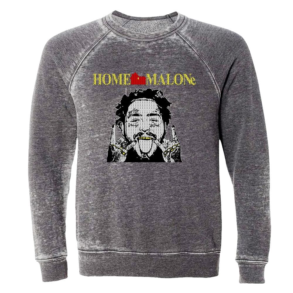 Home Malone Crewneck christmas, fleece, holiday, home alone, long sleeve classotomotiv