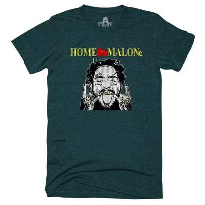 Home Malone T-Shirt christmas, holiday, home alone, Post Malone, xmas classotomotiv