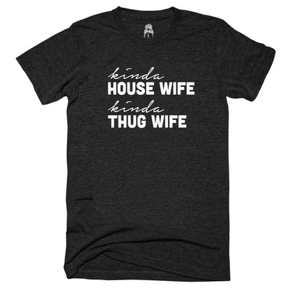 House Thug T-Shirt Black Gray house housewife kinda classotomotiv