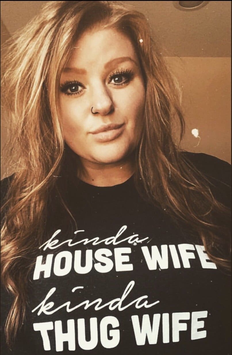 House Thug T-Shirt Black, Gray, house, housewife, kinda One Messy Bun