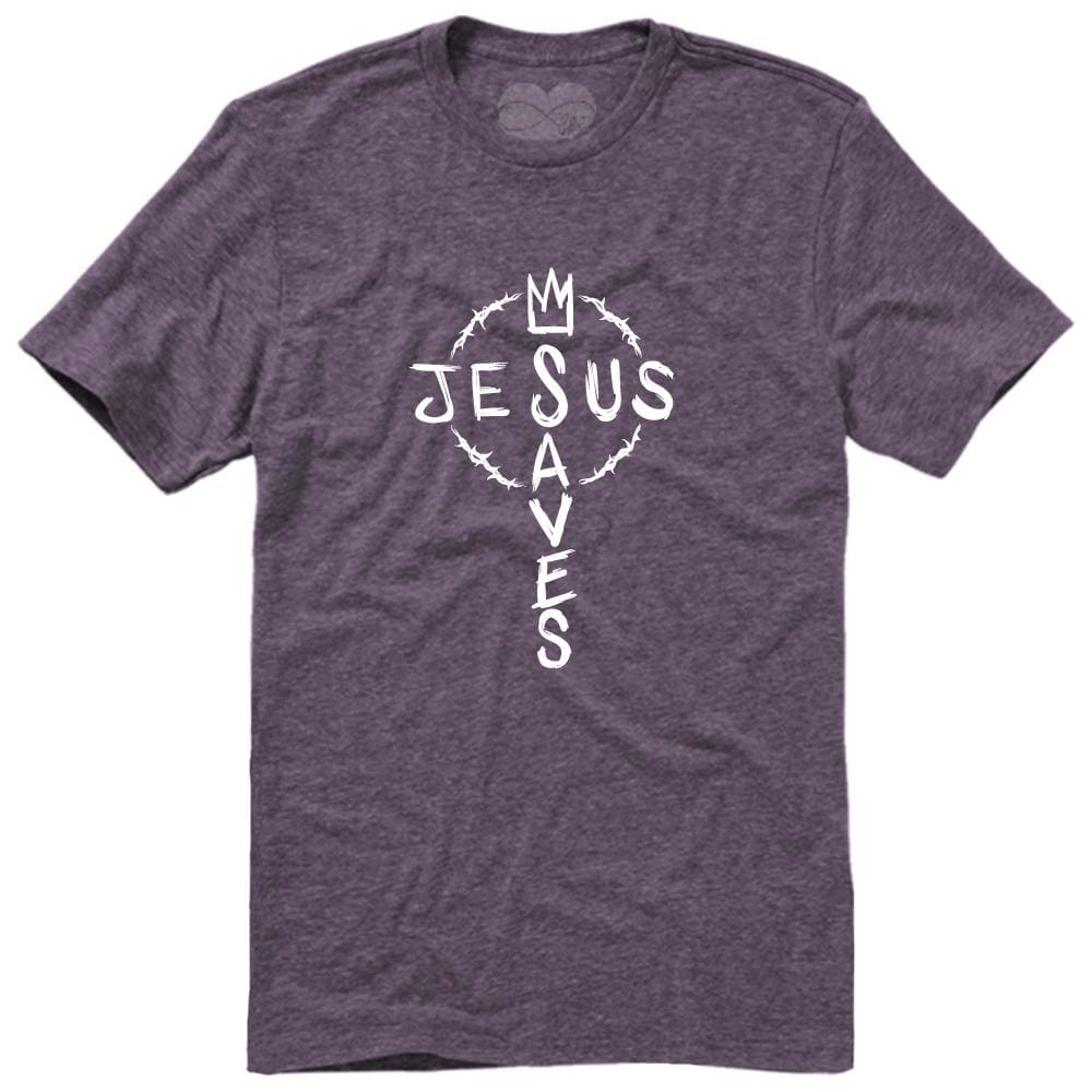 Jesus Saves T-Shirt BFF Blue But First Faith christian everyday