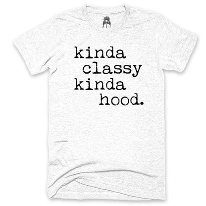 Kinda Hood T-Shirt Black classy Gray kinda classotomotiv