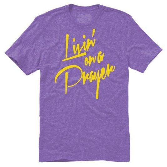 Livin on a Prayer T-Shirt BFF, But First Faith, christian, everyday, faith Faith