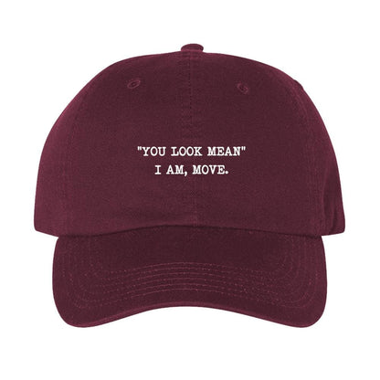 Mean Girl Dad Hat dad cap hat hats mean girl classotomotiv