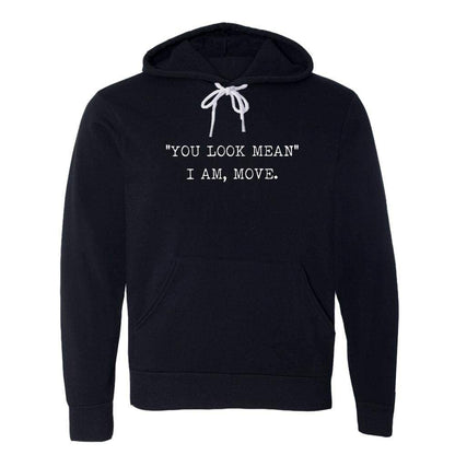 Mean Girl Hoodie Black fleece hoodie long sleeve longsleeve One Messy Bun