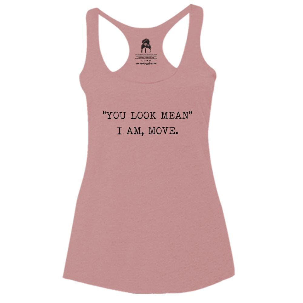 Mean Girl Tank Top gym, mean, mean girl, girls, racer back classotomotiv