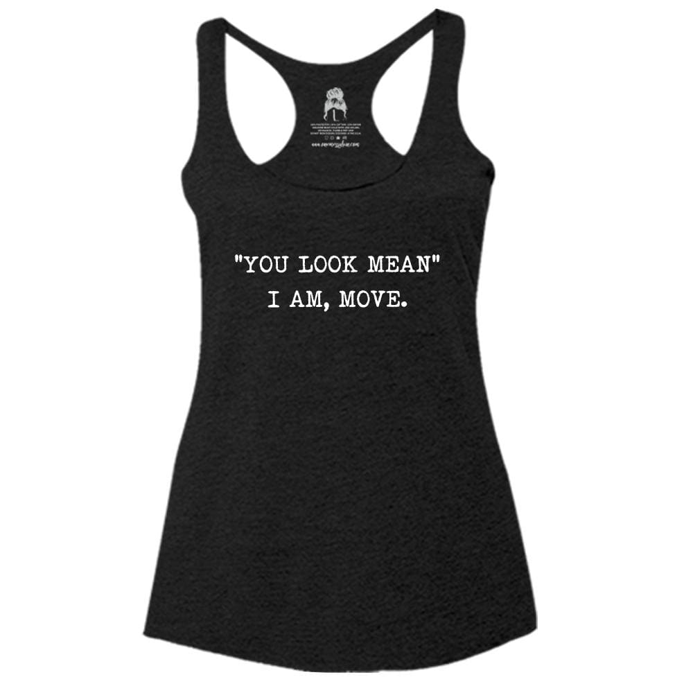 Mean Girl Tank Top gym mean girl girls racer back One Messy Bun