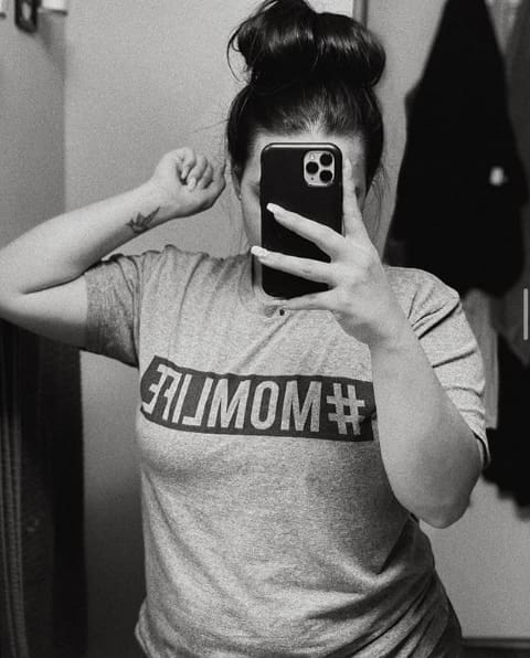 #Momlife T-Shirt Gray, life, mom, mom momlife classotomotiv