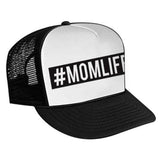 #Momlife Trucker Hat #momlife Black cap hat hats One Messy Bun