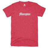 Mompton T-Shirt compton gangster rap Gray hip hop One Messy Bun