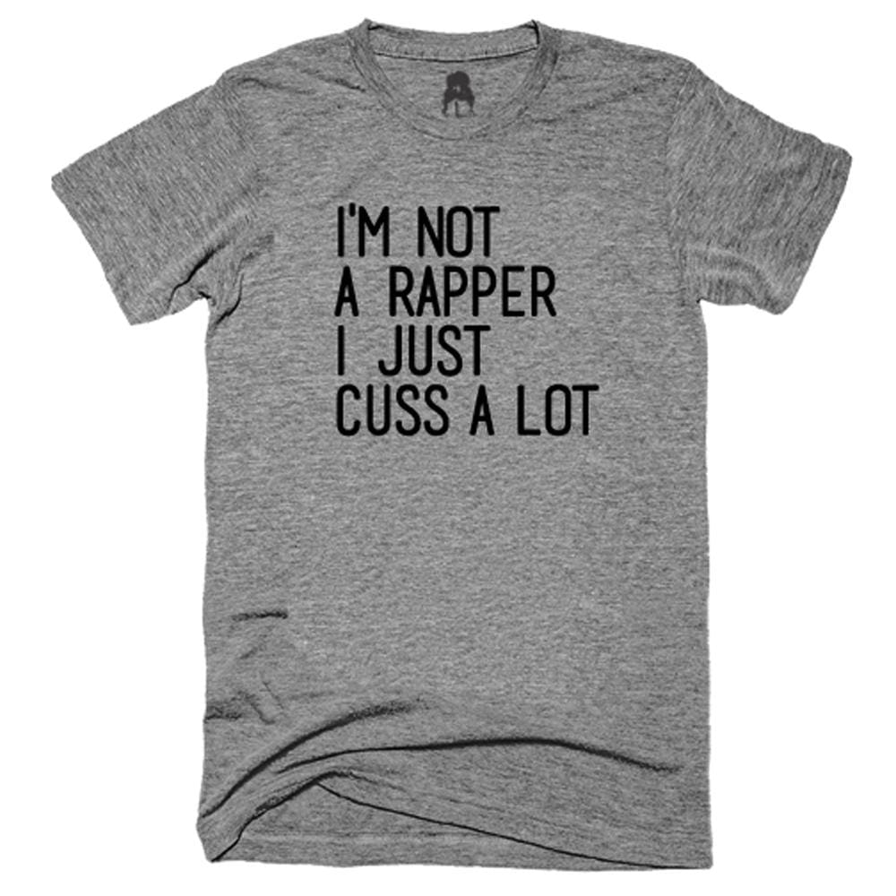 Not A Rapper T-Shirt a lot big pun punisher Black crush classotomotiv