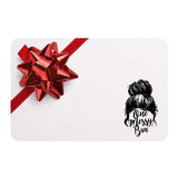 OMB Gift Card card certificate gift One Messy Bun