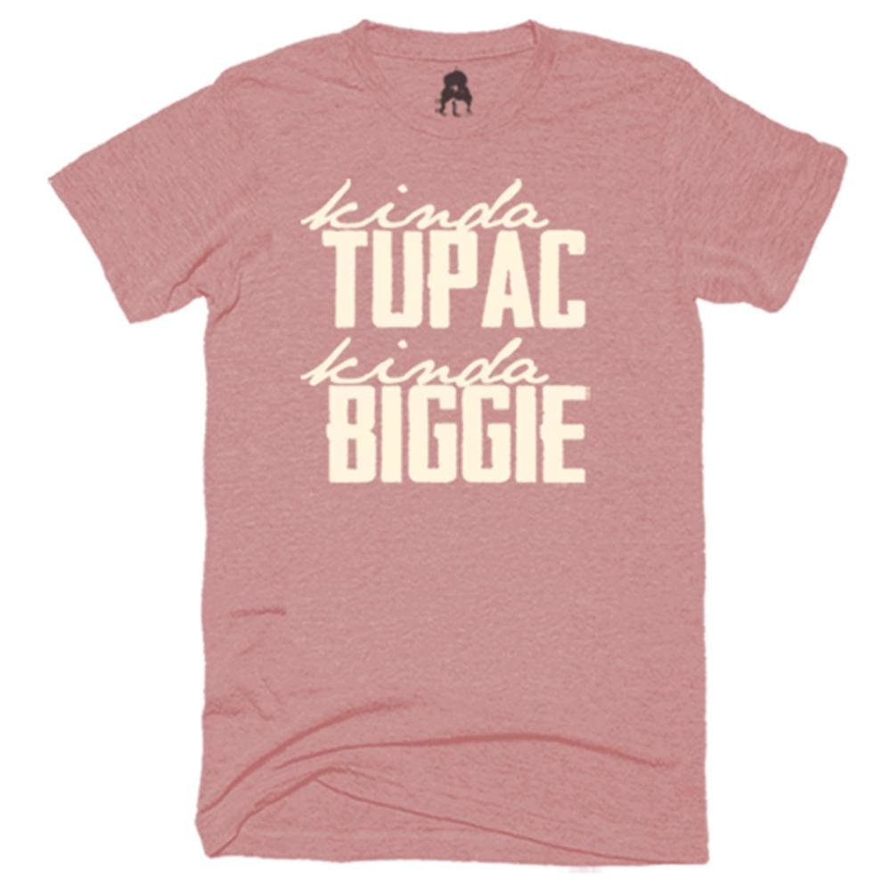 PAC & BIG T-Shirt 2pac 90 s 90s big biggie One Messy Bun