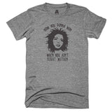 Right Within T-Shirt fugees hip hop Lauryn Hill New r&b One Messy Bun