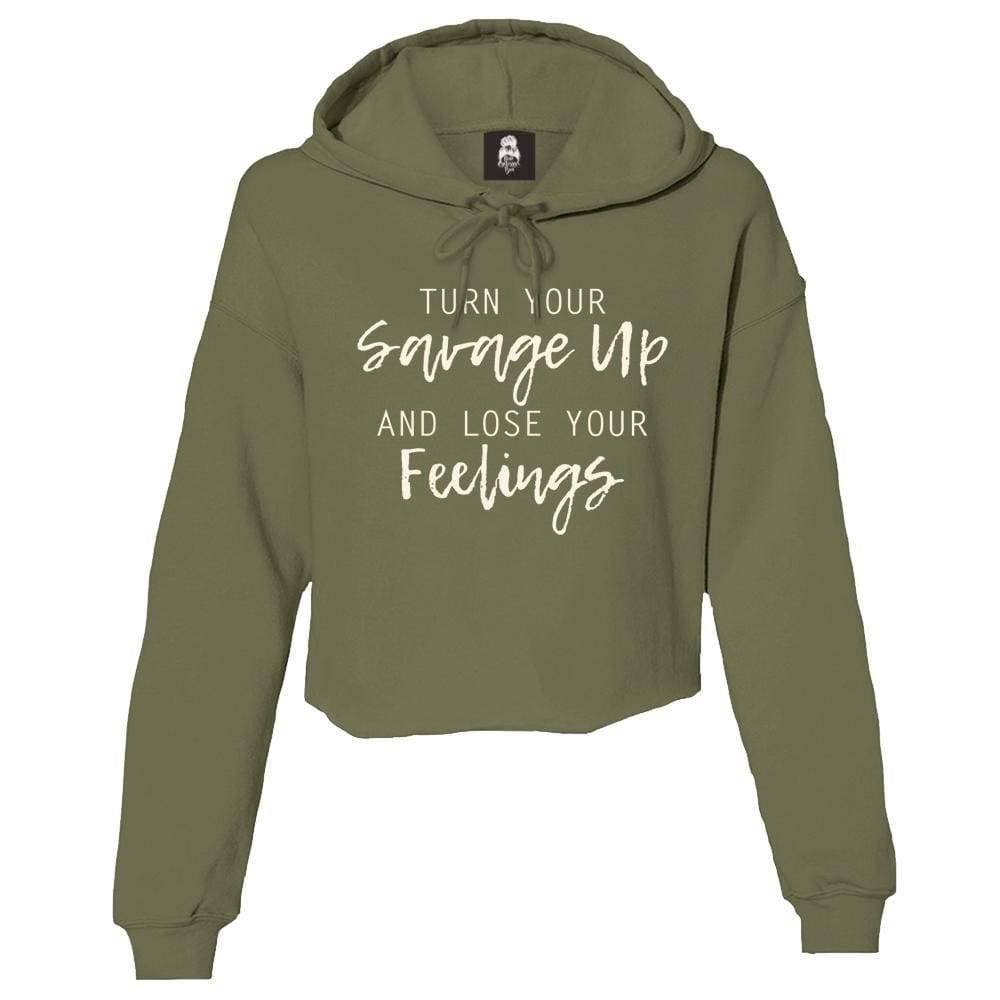 Savage Crop Hoodie crop fleece fugees Lauren Lauryn Hill classotomotiv