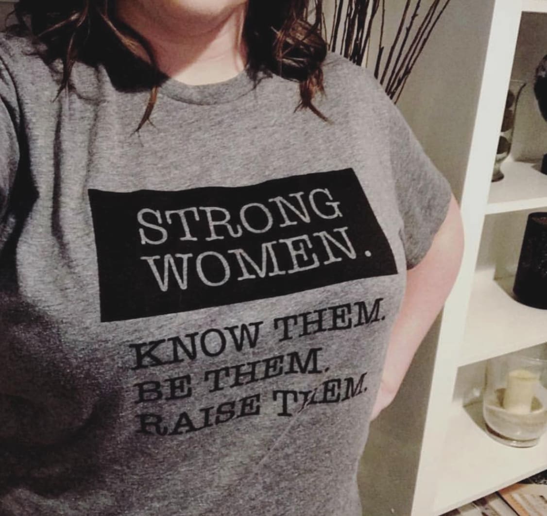 Strong Women T-Shirt active, empowerment, mom, motherhood, strong classotomotiv