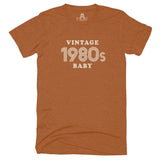 Vintage 1980s T-Shirt 80s baby, 90s, 90s raised me, gangster rap, rnb One Messy Bun