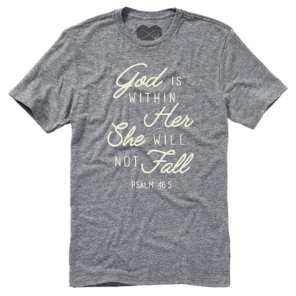 Within Her T-Shirt BFF Black But First Faith christian faith